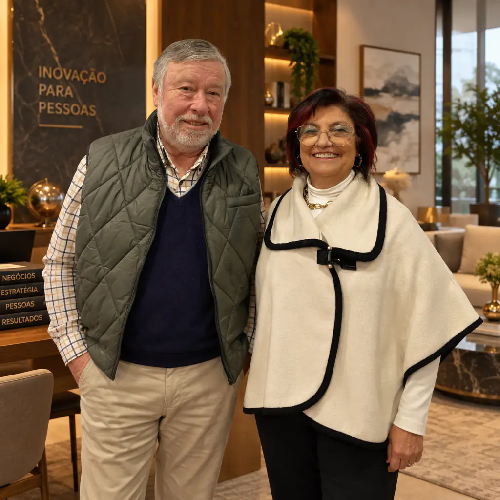 Emília Rosa Teixeira dos Santos and José de Sousa Marques, founders of ESM